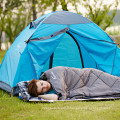 Sac de couchage d&#39;urgence de camping momie en coton 210T Terylene randonnée en plein air camping momie